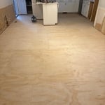 Kitchen floor removal