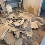 Kitchen floor removal