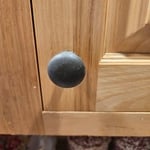 Hickory cabinets.