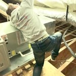Adam Installing Fresh Air Vent