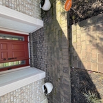 Patio before