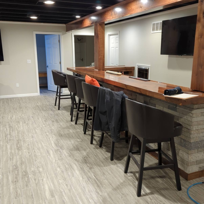 The Bar area