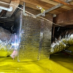Crawl Space cleaning