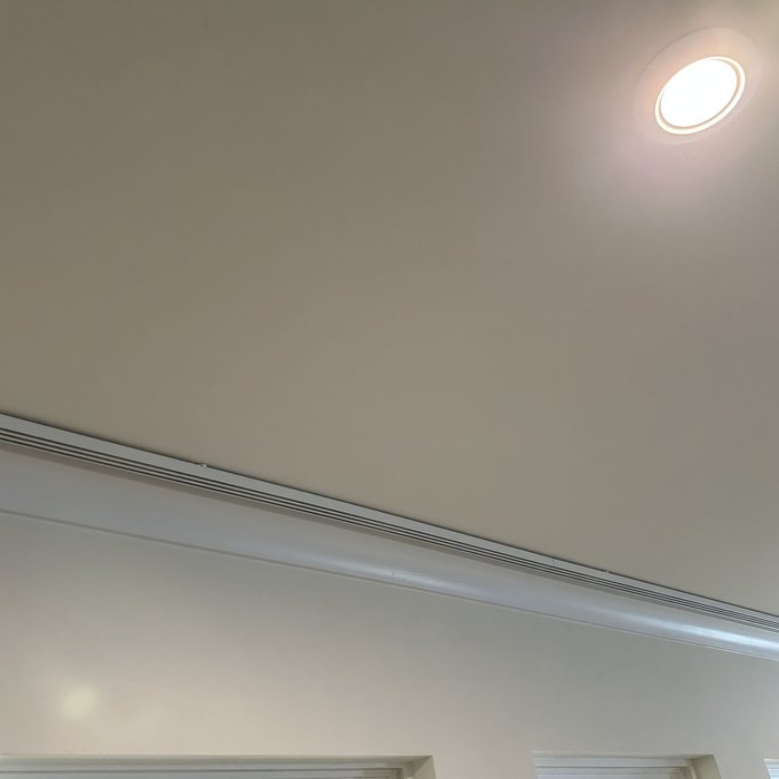Drapes Install
