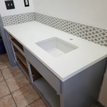Sink and countertop