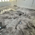 Metallic swirl