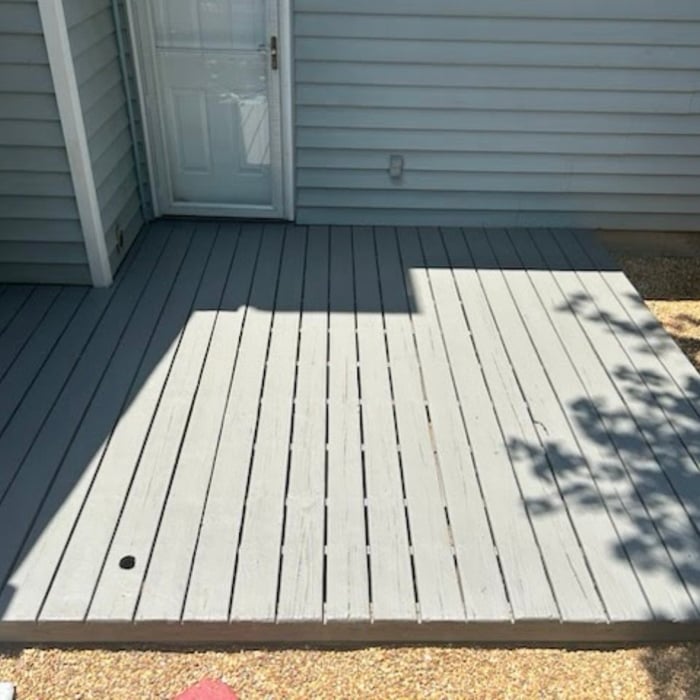 Stain Completed