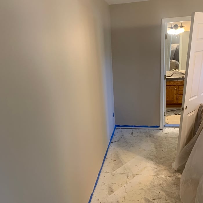 Interior repaint