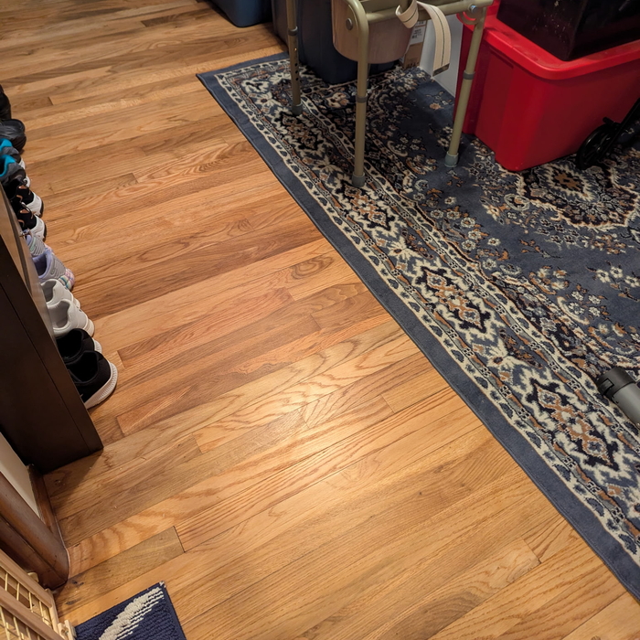 Refinished Wood Floors