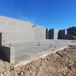 13'4" Retaining wall