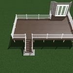 Architectural 3D Render option 1