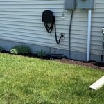 Before Decorative Concrete Curbing