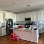 New painting kitchen, New painting finishing