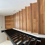 New stairs finishing