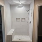 Tile shower