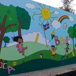 kids mural