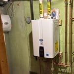 New tankless heater