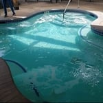 Hot tub remodel
