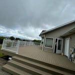 Decking and handrail