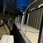 Decking and handrail