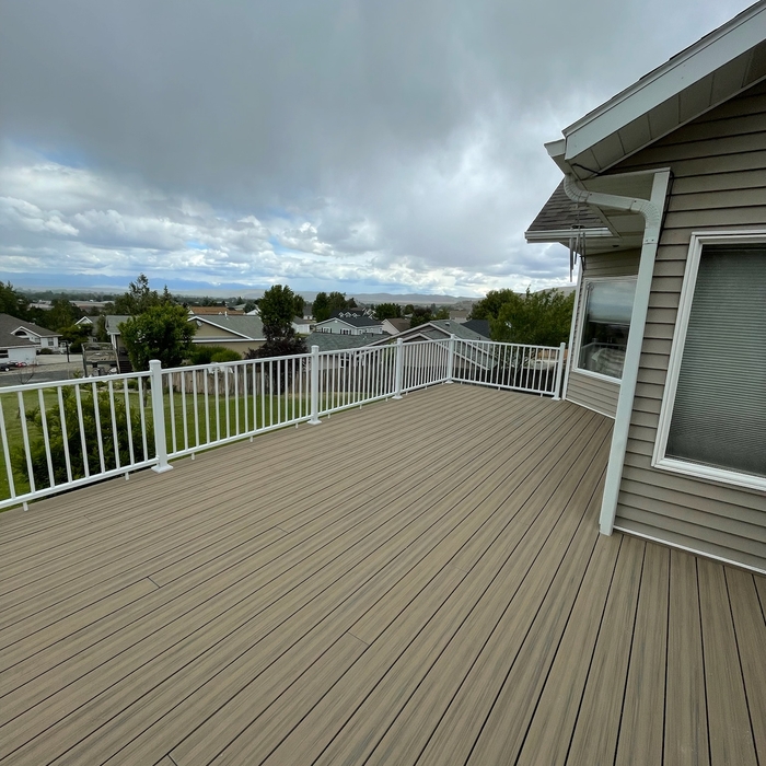 decking and handrail