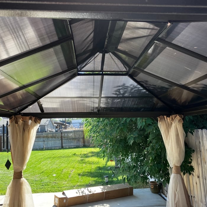 Inside of Gazebo
