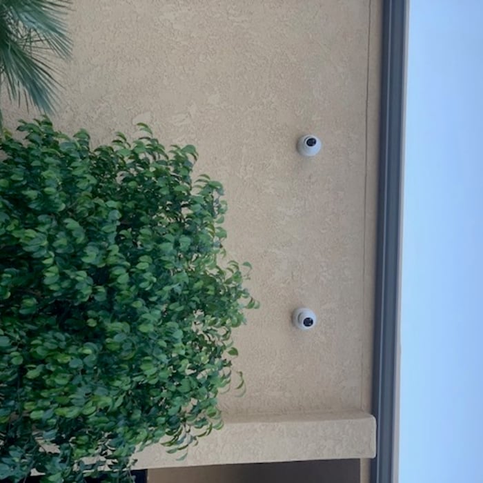 Cameras installed