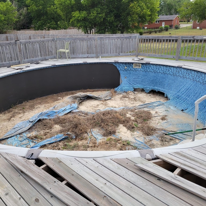 Vinyl Liner Removal