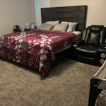 Clean bedroom
