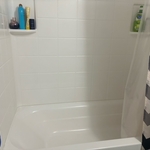 clean bathtub