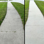 Sidewalk Surface Cleaning
