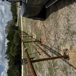 Installing bottom rail.
