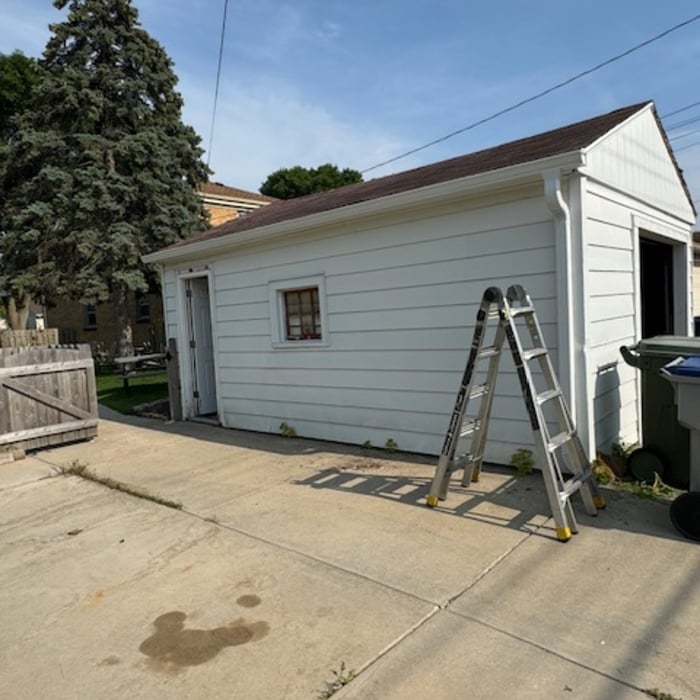 Gutter install - After