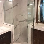 Master shower