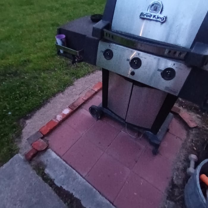 Custom 8x8 grill platform