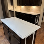 Installation of new stone countertops