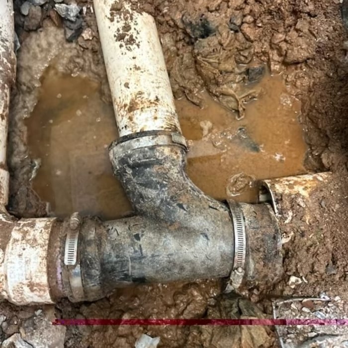 Sewer Main Repair During
