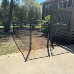 chainlink dog cage