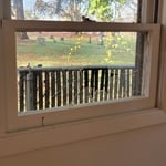 Broken single pane