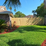 Board on board with 6' walk gate