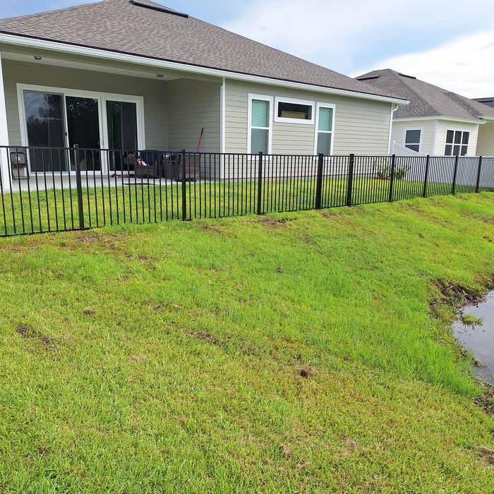 Aluminum fence