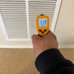 Checking return temperature