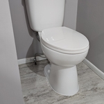 New toilet install