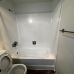 Tub after resurfacing