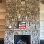 Stone Veneer Fireplace Tv Install