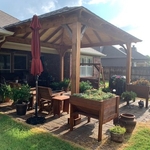 14'x14' pavilion