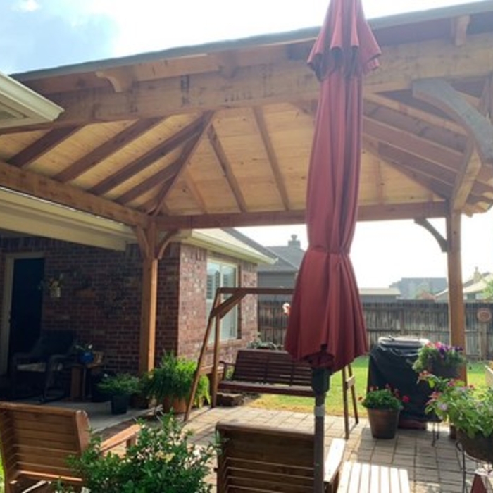 14'x14' pavilion