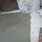 Repair for water drainage