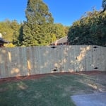 finished double door