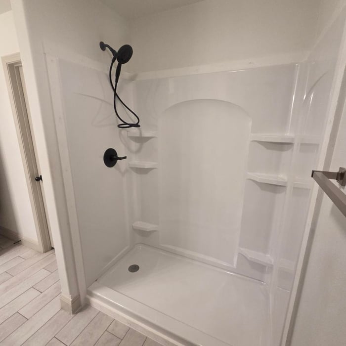 Shower install